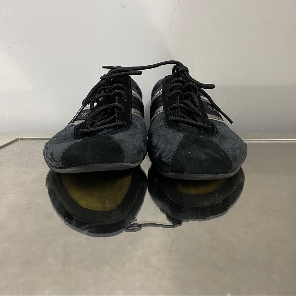 Coach Monogrammed Tennis Shoes - Picture 3 of 6